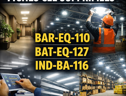 FLASH INFO – 24 février 2026  CEE : suppression des fiches LED BAR-EQ-110, BAT-EQ-127 et IND-BA-116 — un levier massifié disparaît