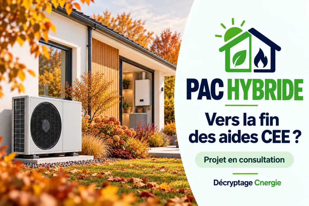 PAC hybride : vers la fin des aides CEE ?